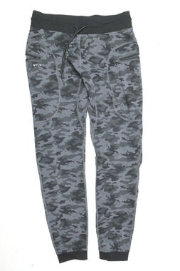 BYLT Elite Joggers Mens Large Black Camo Pull-On Drawstring Athletic Fit Stretch